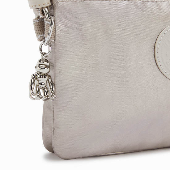 Kipling Creativity XB Metallic Crossbodytassen Beige | België 2110ZU